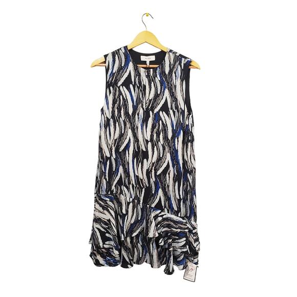 Reiss Elsie Abstract Print Mini Dress Size 4 - Picture 1 of 12